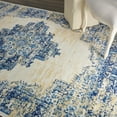 thumbnail image 6 of Nourison Grafix Persian White 6' x 9' Area Rug, (6x9), 6 of 8