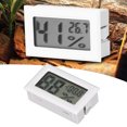 Mini Digital Hygro Thermometer White Portable Electronic Hygrometer for