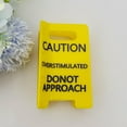 thumbnail image 7 of Overstimulated Caution Sign Hair Claw Clip, Yellow Caution Hair Clip, Hold On Partner Im Over Stimulated, Funny Hairs Claw Clips, Strong Grip Claws Clips for Thick Hairs, 7 of 7