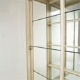 thumbnail image 4 of Michael Amini Platine de Royale Wood Curio Display Cabinet - Champagne Ivory, 4 of 9