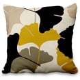 thumbnail image 5 of 4 Pcs/Set Geometric Throw Pillow Covers Round Pattern Ginkgo Leaf Minimalist Patchwork Color Simple Lines Linen Pillow Cases for Outdoor Sofa Couch Decorative, 16"x16", 5 of 6