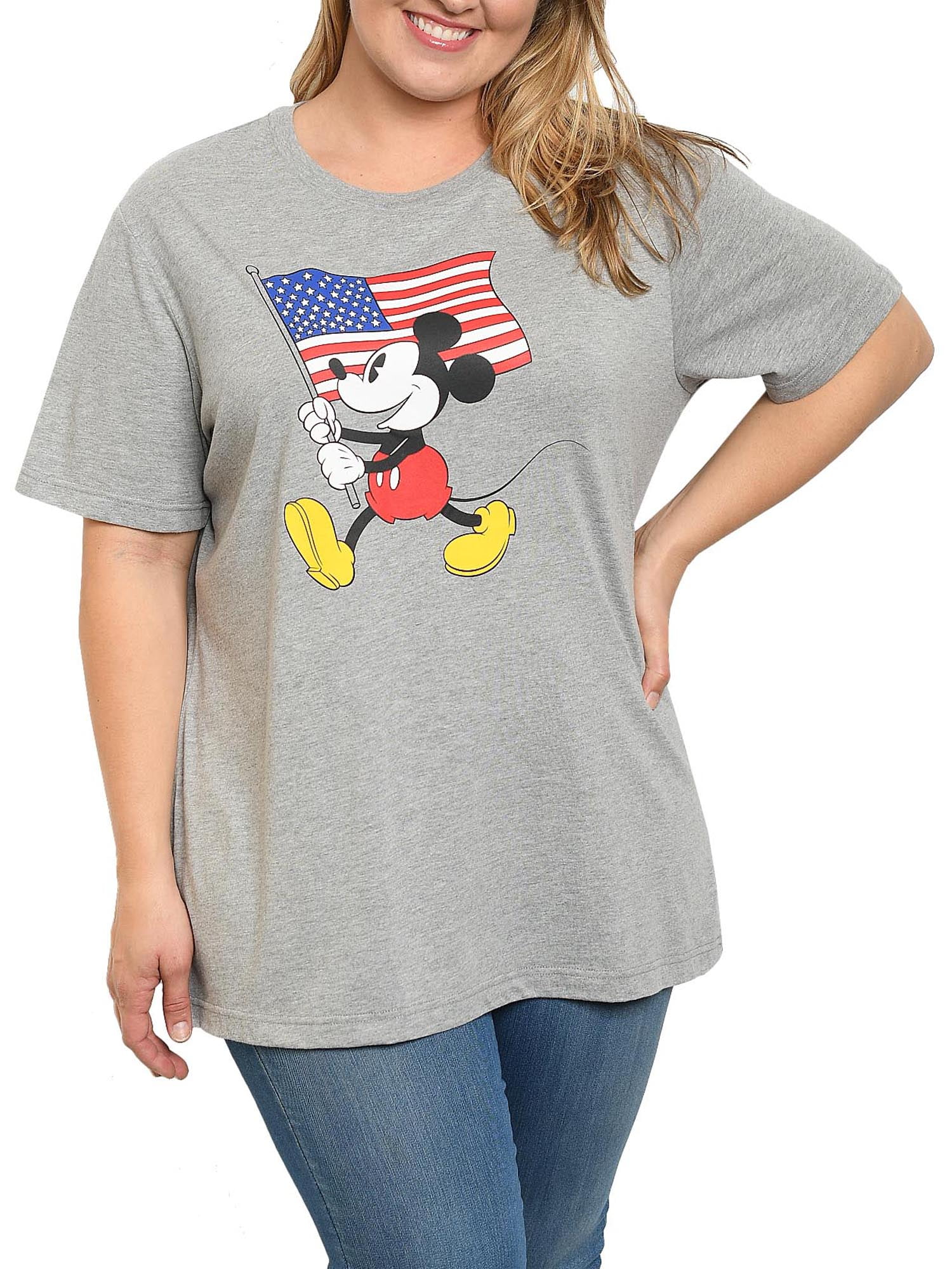 women's plus size disney t shirts