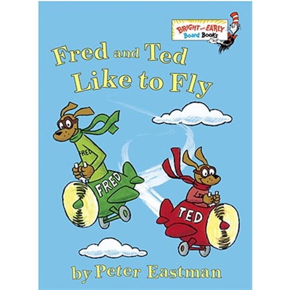Pre-Owned Fred and Ted Like to Fly (Board book) 037586802X 9780375868023