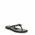 thumbnail image 1 of Naturalizer FALLYN BLACK SYNTHETIC SANDAL, 1 of 5