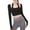 Black, variant on Women's Cut Out Workout Crop Top Long Sleeve Sports Bra Athletic Shirt Built in Bra Yoga Running Gym Clothes