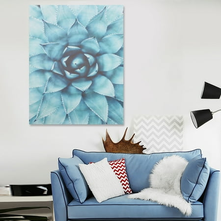 Canvas Cartoon Flower Painting Print Picture Minimalist Wall Art