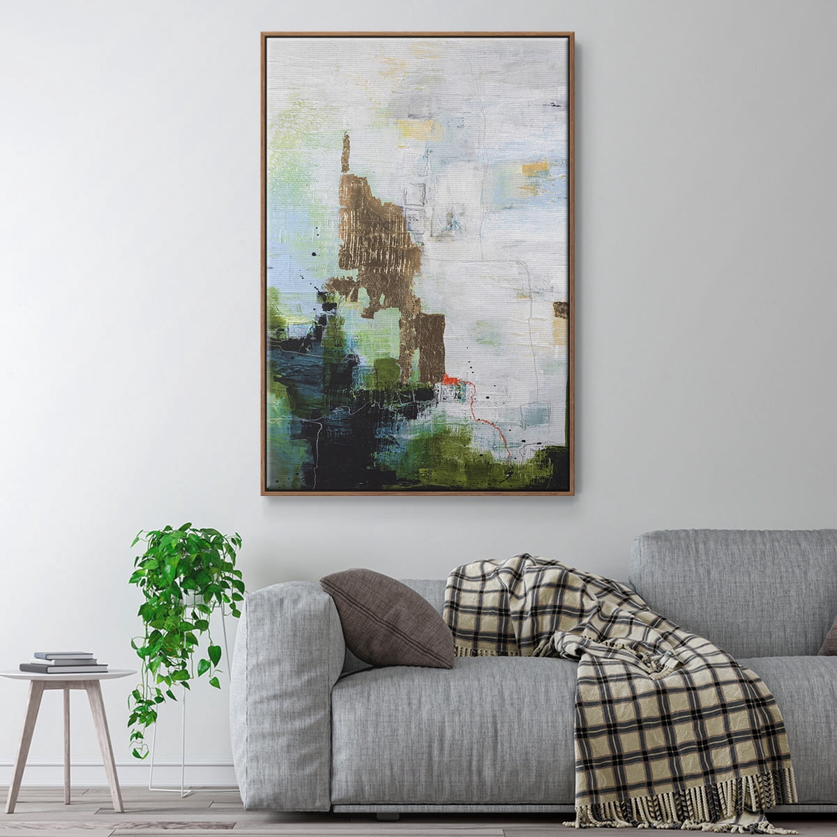 You Peaked my Interest Framed Premium Gallery Wrapped Canvas - Ready to Hang