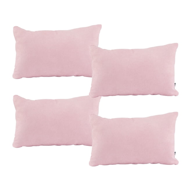 Set 4 Cojínes Decorativos Rectangulares DICASA Pink