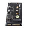 thumbnail image 2 of Unidad de Sólido SSD M.2 a Tarjeta Convertidora de Adaptador / USB2.0 de 2,5 '' CUTICAT Tarjeta adaptadora NGFF a SATA, 2 of 7