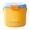 Orange, variant on ZMKIAG Double Wall Vacuum Insulated Ice Bucket with Lid – Cooling Beverage Bucket Keeps Frozen Longer, Ideal for Parties, Outdoor Events & Cocktail Bars – Ice Cooler Bucket