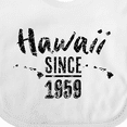 thumbnail image 4 of Inktastic Hawaii Since 1959 Boys or Girls Baby Bib, 4 of 4