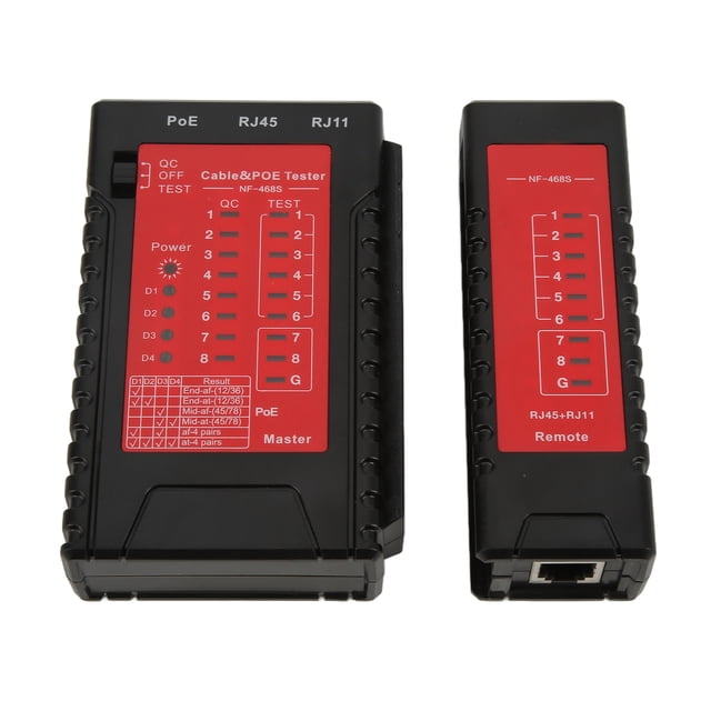 Probador de cables Jadeshay NOYAFA NF-468S Instrumento de medición multifuncional ABS