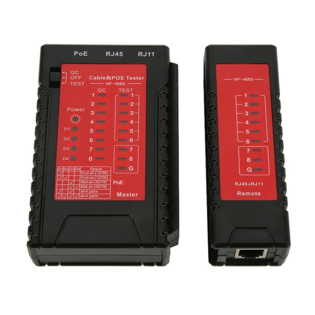 Probador de cables Jadeshay NOYAFA NF-468S Instrumento de medición multifuncional ABS