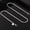 Silver-3mm, variant on 925 Sterling Silver 1/2/3mm Snake Chain Lobster Clasp Necklace Fashion Jewelry Gift for Men Women