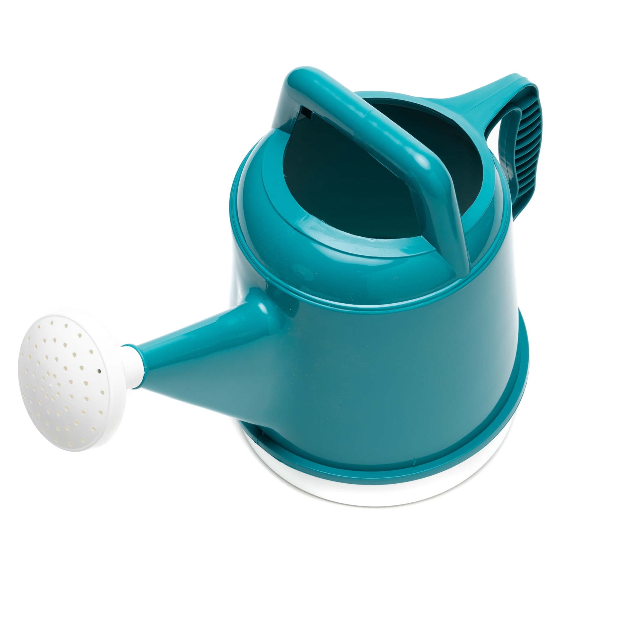 Bloem Deluxe 2 Gallon (256 Fl Oz) Bermuda Teal Green Resin Watering Can for Indoor and Outdoor Use