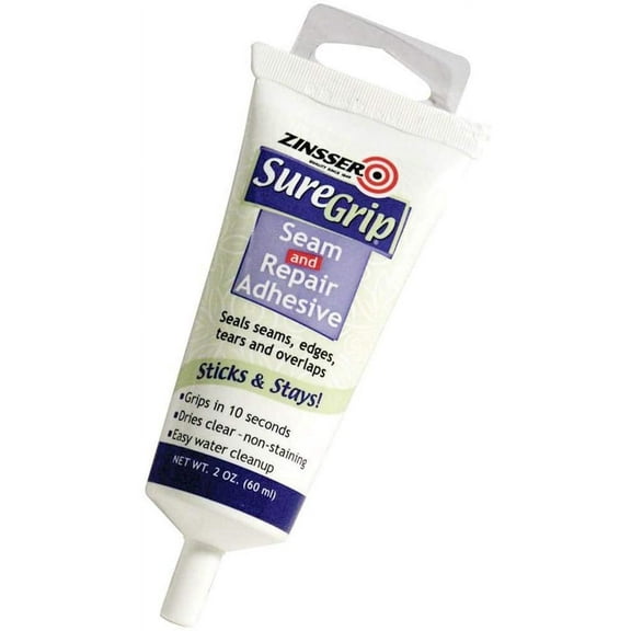 Zinsser SureGrip White Seam and Repair Hardware Adhesive 2 oz. Quick Drip