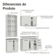 thumbnail image 5 of Cocina Integral Completa Armario de Vidrio Madesa Agata BC 01, 5 of 6