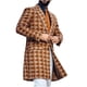 thumbnail image 5 of Chaqueta de abrigo para hombre con estampado de moda y cuello de traje de longitud media de invierno para hombre Pompotops oipoqjl21822, 5 of 6