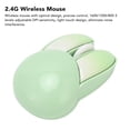 thumbnail image 3 of Cute Rabbit Wireless Mouse, 2.4G Silent Mouse with Adjustable DPI, 33ft Range, Battery Powered, Ergonomic Design for Office, Home, Gaming, Laptop & PC, 3 of 7