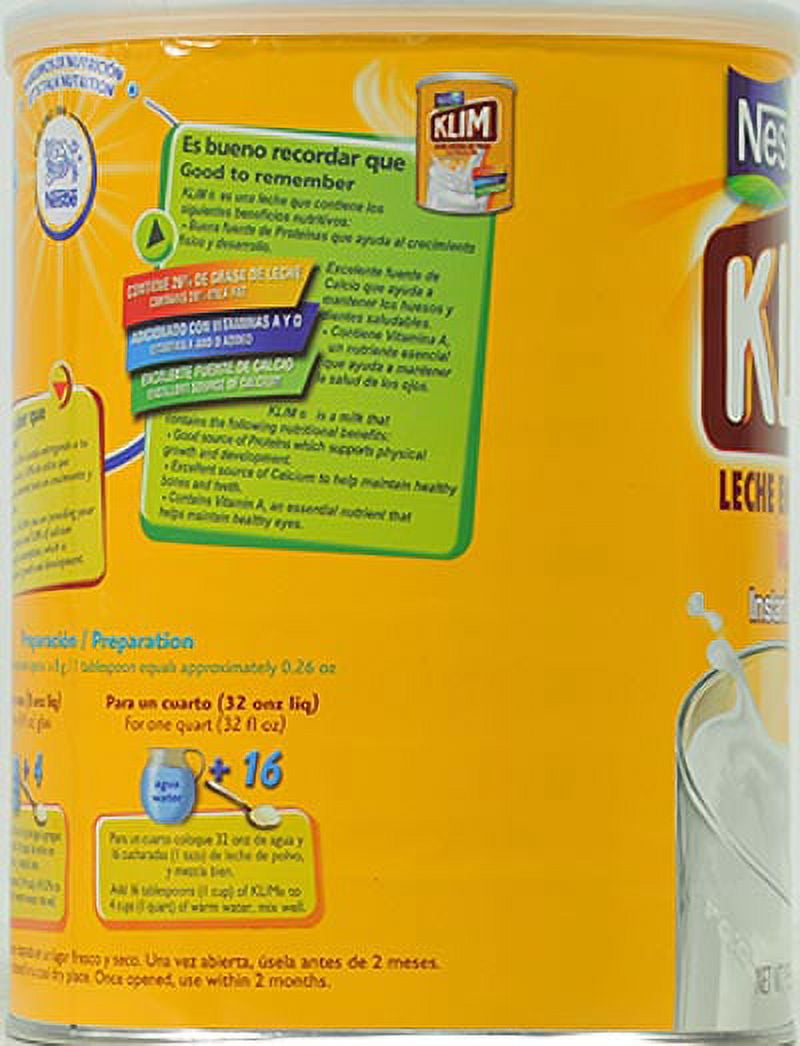 Nestle Klim Powdered Milk