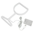thumbnail image 3 of Lumières à Barre Néon, Design de Suspension Finition Soignée Source de Lumière LED Opération Simple Lumière Néon LED pour Extérieur pour Maison pour Mariage, 3 of 8