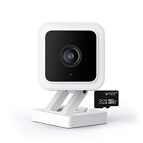 Cámara de Seguridad WYZE Smart V3 Interior/Exterior 1080p Con Tarjeta SD de 32 GB