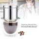 thumbnail image 2 of Filtro de goteo de café, taza de acero inoxidable Filtro de café vietnamita Filtro de café de acero inoxidable Diseño aerodinámico, 2 of 8