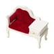 thumbnail image 2 of Sofá reclinable moderno de madera, muebles en miniatura con cajón para 1/12, sala de estar, proyectos de bricolaje, decoración de Baoblaze sofá de la casa de muñecas, 2 of 7