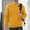 Yellow, variant on Men's Sherpa Lined Sweatshirts Pullover Basic Tops Warm Crewneck Winter Sweatshirt,Men's Warm Crewneck Sherpa Lined Sweatshirt Pullover Tops