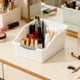thumbnail image 4 of Caja de almacenamiento multifuncional con ruedas y poleas | Cesta de plástico de gran capacidad para baño, cocina y hogar | 28 x 21,5 x 13,3 cm | 1 unidad, 4 of 6