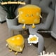 thumbnail image 3 of Almohada de peluche Goylmc con forma de queso, tamaño mediano, 3 of 7