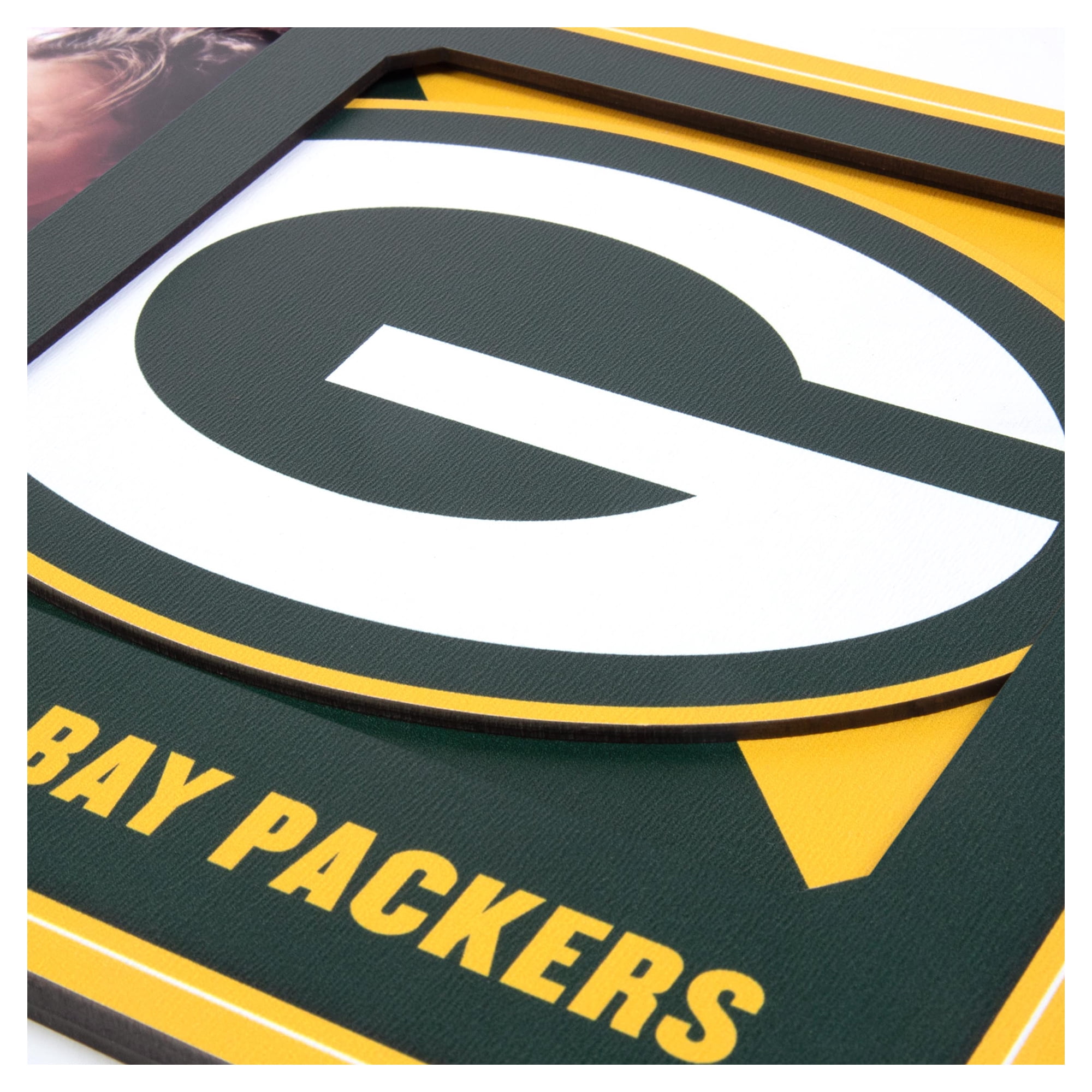 IDNA Green Bay Packers 3D Logo Series Picture Frame