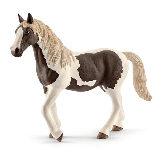 Schleich 9060266 Farm World Pinto Mare Toys, Brown & White - Pack of 5