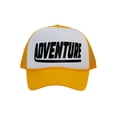 thumbnail image 1 of Men's Adventure Hat Outdoor Trucker Cap, White/Gold, 1 of 2
