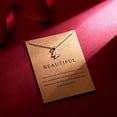 thumbnail image 4 of Fiudx Collar de Aleación, Elegante Joy Of Papel, Pulsera de Uñas Resistente, Talla Estándar, Ideal para Regalar En Navidad, Regalo para Amiga o Amante, Diseño Ligero de 8 G., 4 of 6