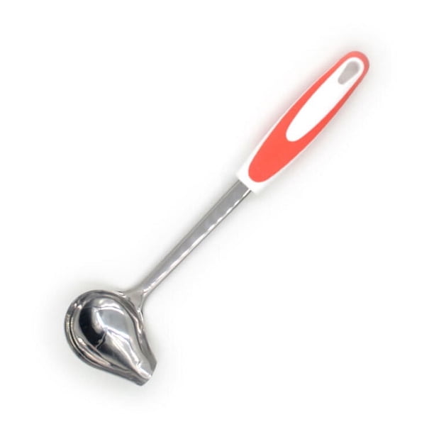 Set De 2 Louches à Sauce En Acier Inoxydable JDCMEI - Avec Bec Verseur, Manche Long, Parfait Pour Soupes Et Vinaigrettes