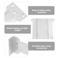 thumbnail image 4 of RUNROTOO 2Pcs Lock and Door Reinforcement Plate Iron Silver for Installation Maintenance Workers, 4 of 8