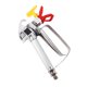 thumbnail image 2 of 3X Pistola Pulverizadora Sin Aire de Alta Presión 3600 Psi Pistola de Pintura Pistola de Aluminio con Boquilla de Pulverización 517 Asiento Parrilla para Pulverizador Sin Aire, 2 of 5