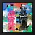 thumbnail image 2 of Stephen Chambers 20x20 Black Modern Wood Framed Wall Art Titled - Coca Cola, 2 of 6