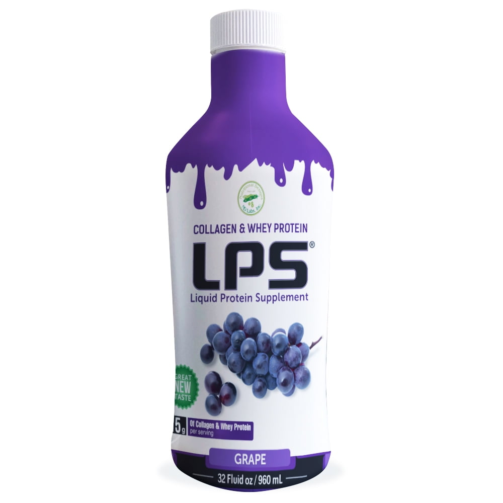 LPS Liquid Protein Supplement Grape Flavor