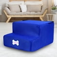 thumbnail image 2 of UDIYO Pet Ladder 2 Step Non-slip Fabric Sturdy Dog Climbing Ramp for Puppy, 2 of 7
