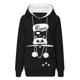 thumbnail image 1 of Sudadera con capucha para amantes de los gatos, jerséis con bolsillo para orejas de animales, pata de perro canguro, envío directo, 1 of 4