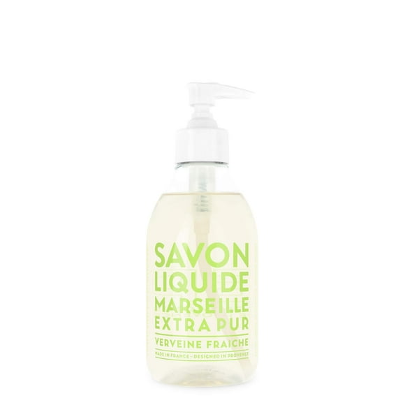 Jabón líquido extra puro Compagnie de Provence Savon de Marseille - Verbena fresca - Botella de plástico de 10 onzas líquidas