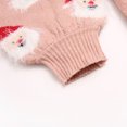 thumbnail image 3 of Suéter de Mujer, Cuello Redondo Elegante NaviDad Santa Suéter de Punto Softle Sweter Soft Versátil para Interiores para otoño, 3 of 7