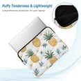 thumbnail image 2 of FORMRS 13-13.3 inch Laptop Sleeve Case Soft Carrying Quilted Computer Bag Cover, Pineapple, 2 of 7