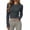 Dark Gray, variant on cocolona Crop Sweater for Women Crew Neck Long Sleeve Pullover Knit Tops