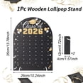 thumbnail image 3 of Class of 2026 Wooden Candy Display Stand, Graduation Party Dessert Board, Rustic Snack Storage Rack, Festive Party Table Centerpiece for Graduation Celebration Decor, 3 of 7
