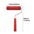 thumbnail image 3 of 7 Inch 3D Embossing Roller Painting Construction Tool Wall Decoration Practical, 3 of 6