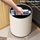 thumbnail image 3 of Open Trash Can for Living Room Bedroom,Indoor Kitchen Trash Can,Thickened Stripe Commercial Grade Heavy Duty(10L 10L Beige), 3 of 4