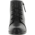thumbnail image 3 of Easy Street Womens Becker Faux Leather Block Heel Ankle Boots, 3 of 3